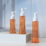 Lotion Dispensing Bottle Plastic Cleansing Oil Makeup Remover - Image 2
